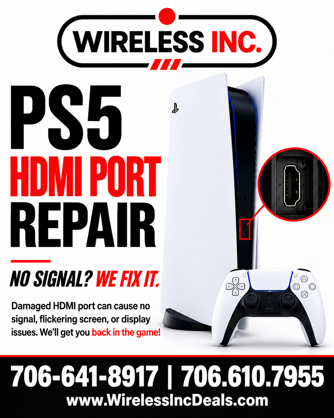 Console HDMI Repair